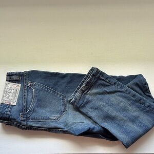 Ralph Lauren jeans kids blue label distressed denim skinny 872 
Size 16